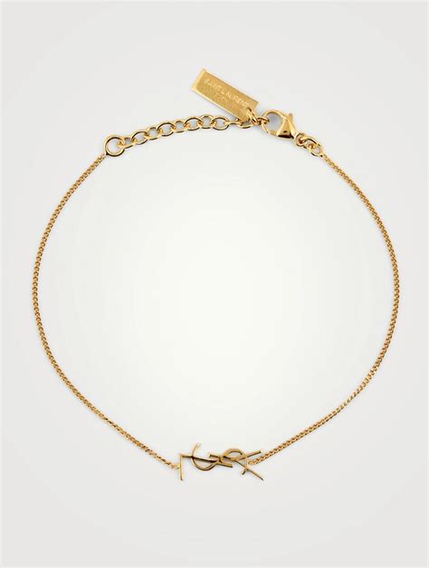 YSL chain bracelets